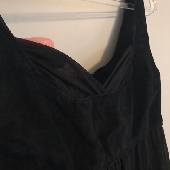 TO the MAX | 12 | Suede Leather & Silk dress - Picture 5 of 16